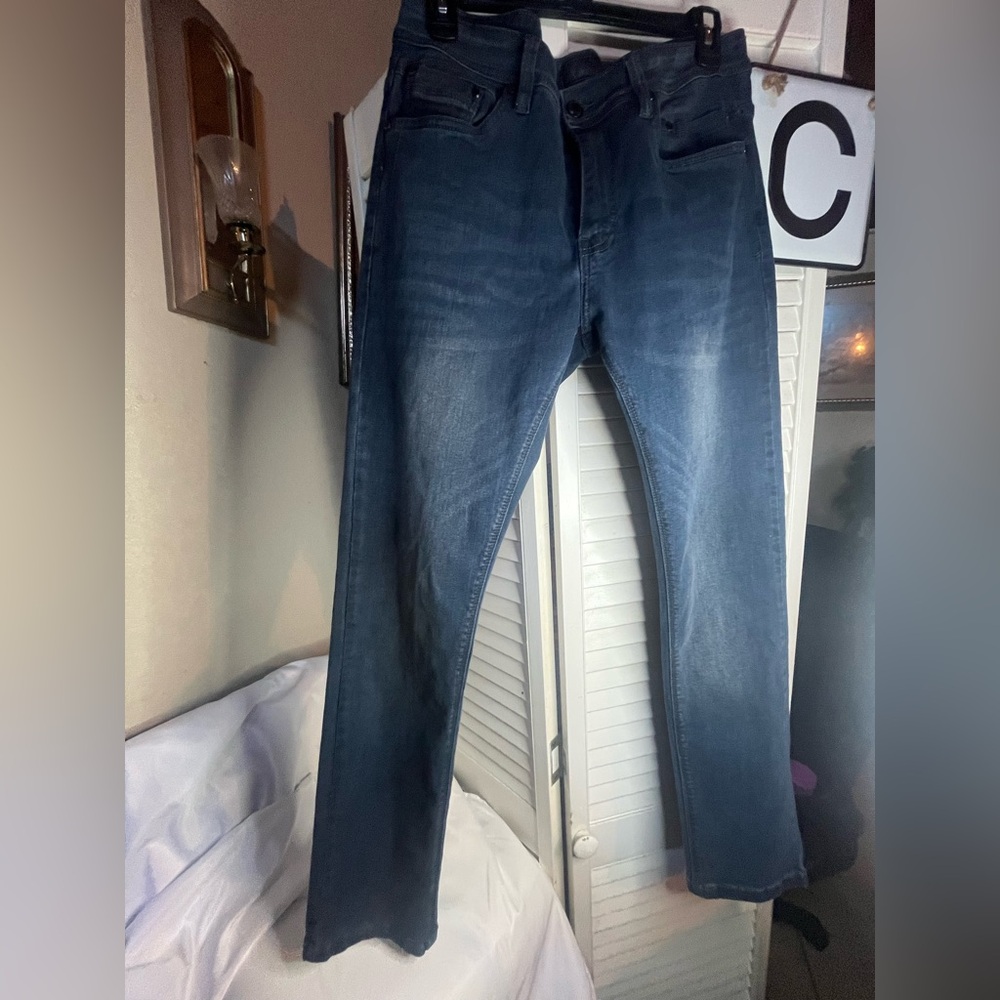 STEVE’S JEANS Classic Blue Straight-Leg Men's Jeans
